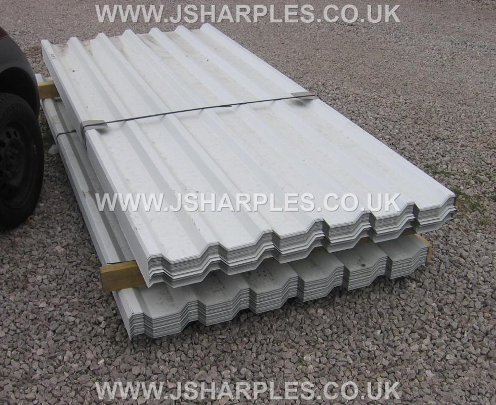 WHITE STEEL ROOFING SHEET for Sale J. Sharples