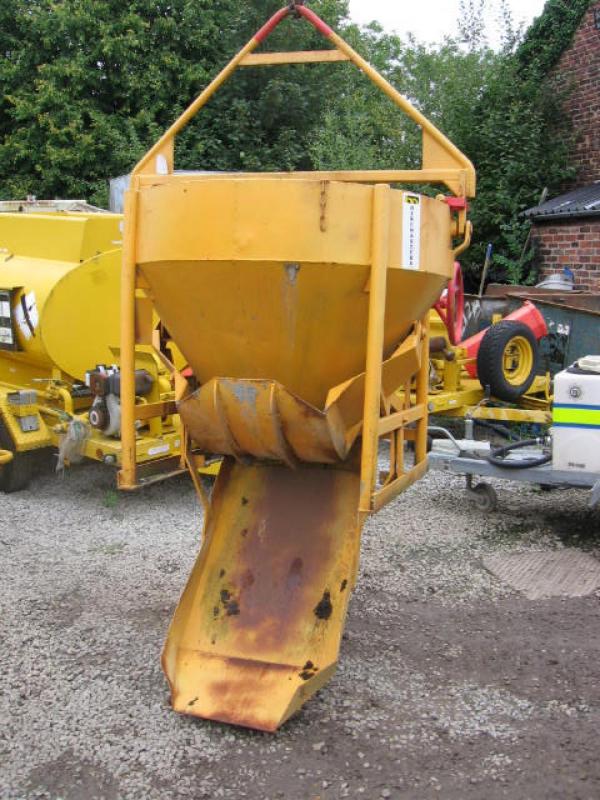 CONCRETE POURING SKIP / CHUTE / HOPPER . for Sale J. Sharples