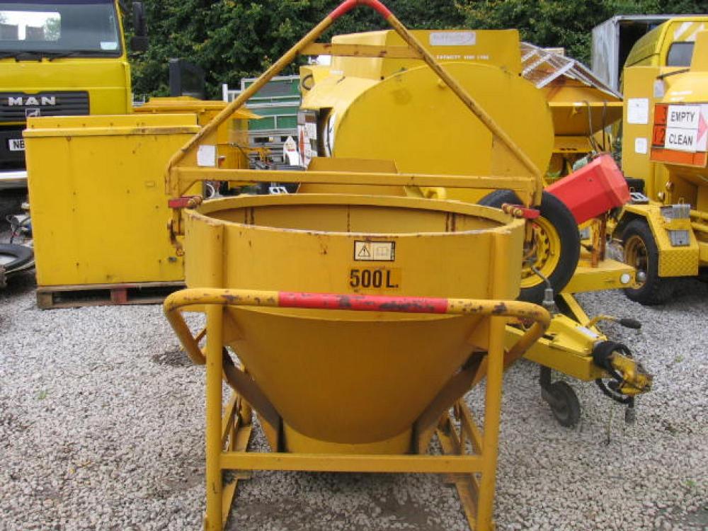 CONCRETE POURING SKIP / CHUTE / HOPPER . for Sale J. Sharples