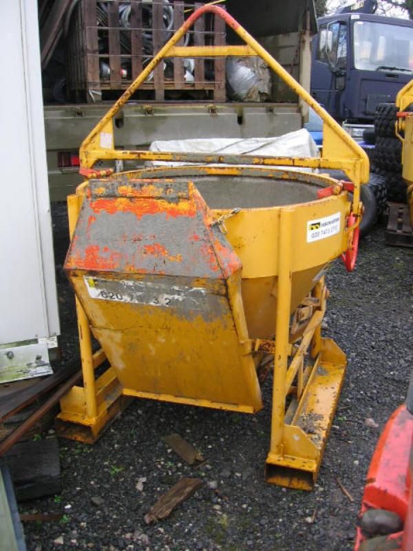 CONCRETE POURING SKIP / CHUTE / HOPPER . for Sale J. Sharples