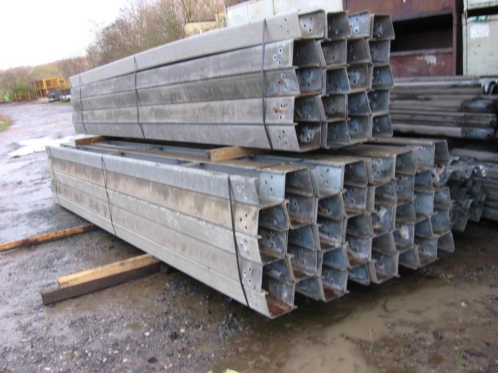 BOX BEAM CRASH BARRIERS, GALVANISED, 4.8mtrs / 16ft . for Sale J. Sharples