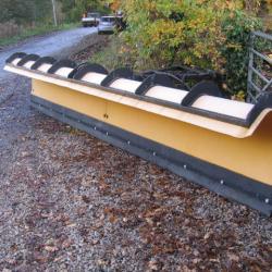 EX-BAE EAGLE 16ft AIRFIELD RUNWAY SNOWPLOUGH
