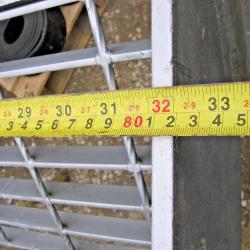 HEAVY DUTY STEEL STAIRCASE APPROX 2500MM HIGH