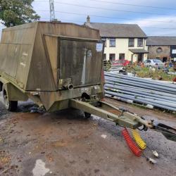 DIRECT MOD / ARMY IFOR WILLIAMS BOX TRAILER WITH REMOVABLE CANOPY