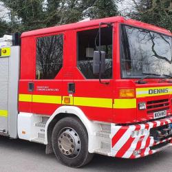 DIRECT UK FIRE SERVICE DENNIS SABRE FIRE ENGINE , GODIVA PUMP