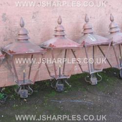 1 OLD STYLE COPPER LAMP