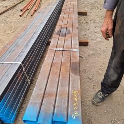 90mm x 50mm x 5mm steel box section .