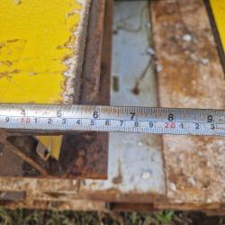 USED STEEL GIRDERS / RSJ 6 INCH X 6 INCH 2.4M / 8FT LONG