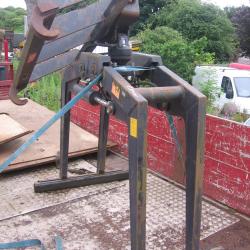 TELEHANDLER QUICK HITCH, KINSHOFER BLOCK GRAB & ROTATOR