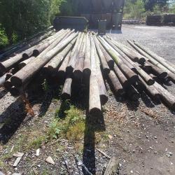 RECLAIMED TELEGRAPH POLES .