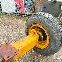 DIRECT MOD / ARMY TRAILER AXLES APPROX 4 TONNE CAPACITY