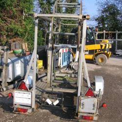 STEVE VICK 50 / 90 PIPE / COIL TRAILER SINGLE AXLE