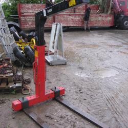 KINSHOFER 2 TON (2000kg) PALLET FORKS