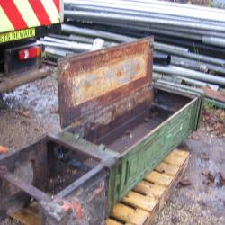 RARE RECLAIMED CAST IRON ELECTRIC POWER POINT BOX