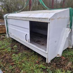 DIRECT COUNCIL ENCLOSED HOOK LOADER SKIP BODY