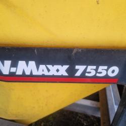 DIRECT COUNCIL SNOWEX 7550 TWIN AXLE GRITTER / SPREADER TRAILER