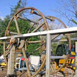 STEVE VICK 50 / 90 PIPE / COIL TRAILER SINGLE AXLE