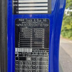DIRECT JEWSONS MAN TGS 26.360 6X2 HMF 1420 CRANE LORRY