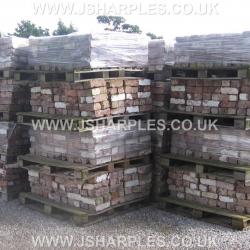 100 OLD RECLAIMED HAND MADE BRICKS