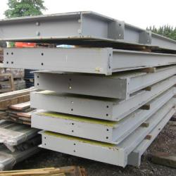 STEEL WALKWAY PANELS APPROX 55 MTRS X 1.2 WIDE HEAVY DUTY .