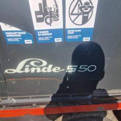 LANSING LINDE S50 SIDE LOADER FORKLIFT FORKLIFT