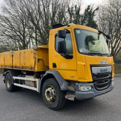 DIRECT COUNCIL LEYLAND DAF LF 260 4X2 3 WAY TIPPER LORRY