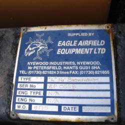 EX-BAE EAGLE 16ft AIRFIELD RUNWAY SNOWPLOUGH