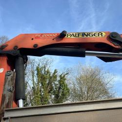DIRECT ELECTRIC BOARD MERCEDES 1828 4X4 TRUCK C/W WINCH + PALFINGER 4 EXTENSION CRANE
