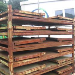 USED STEEL STILLAGE, COLLAPSIBLE / FOLDING, EASY STORAGE .