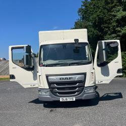 DIRECT NHS DAF LF 180 7.5 TONNE BOX LORRY