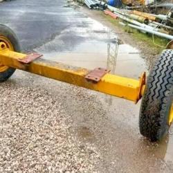 DIRECT MOD / ARMY TRAILER AXLES APPROX 4 TONNE CAPACITY
