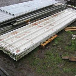 USED / SECOND HAND BOX PROFILE METAL ROOF SHEETS