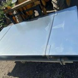 GALVANISED FLAT STEEL SHEET APPROX 2.5M X 1.25M X 0.7MM THICK