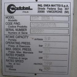 MATTEI C184/MV SCREW AIR COMPRESSOR - 3 PHASE.