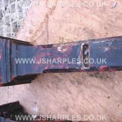 1..ORNATE CAST IRON POST APPROX 4FT TALL