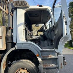 DIRECT ELECTRIC BOARD MERCEDES 1828 4X4 TRUCK C/W WINCH + PALFINGER 4 EXTENSION CRANE