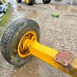 DIRECT MOD / ARMY TRAILER AXLES APPROX 4 TONNE CAPACITY