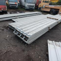SECOND HAND / USED BOX PROFILE ROOFING SHEETS .