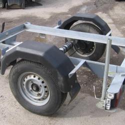 GALVANISED SINGLE AXLE TRAILER 1650KG TRAILER ENGINEERING