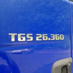 DIRECT JEWSONS MAN TGS 26.360 6X2 HMF 1420 CRANE LORRY