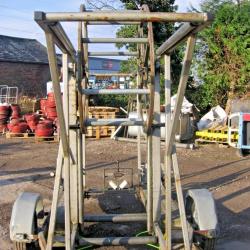 STEVE VICK 50 / 90 PIPE / COIL TRAILER SINGLE AXLE