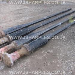 1 CAST IRON LAMP POST