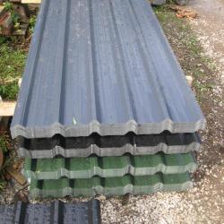 8FT / 10FT / 12FT SLATE BLUE BOX PROFILE ROOFING SHEET . .