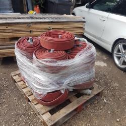 ANGUS DURALINE LAY FLAT FIRE HOSE, 3 INCH COUPLINGS