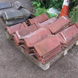 RECLAIMED RIDGE TILES .