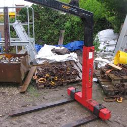 KINSHOFER 2 TON (2000kg) PALLET FORKS
