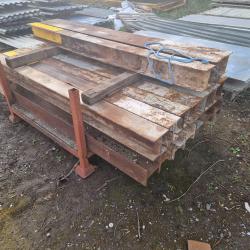 USED STEEL GIRDERS / RSJ 6 INCH X 6 INCH 2.4M / 8FT LONG