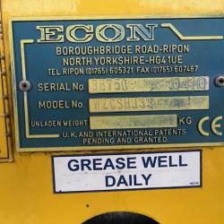 DIRECT COUNCIL ECON GRITTER BODY ON HOOK-LOADER FRAME