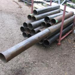 150MM STEEL PILING TUBE .