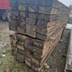 GRADE C USED / RECLAIMED RAILWAY SLEEPERS